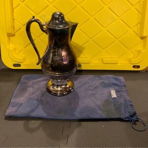 Antique Flagon Silver Communion Altar Catholic Church Lutheran Wine Pitcher